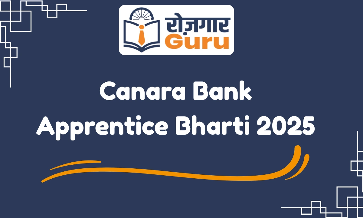 Canara Bank Apprentice Bharti 2025