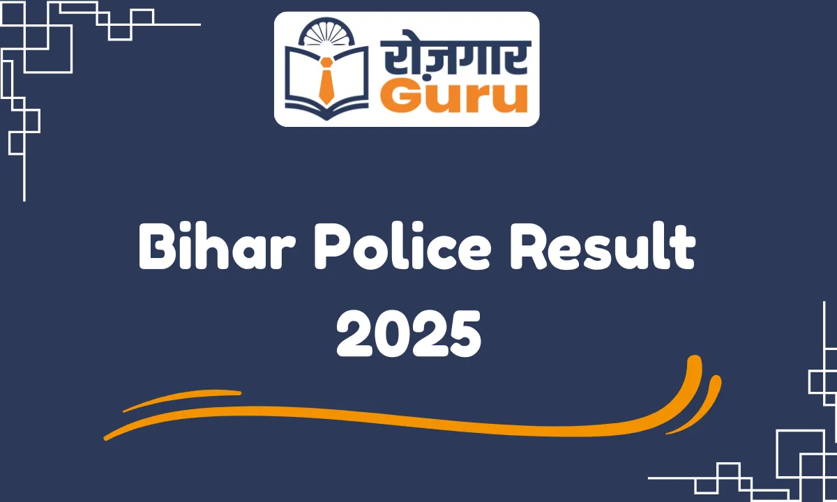 Bihar Police Result 2025