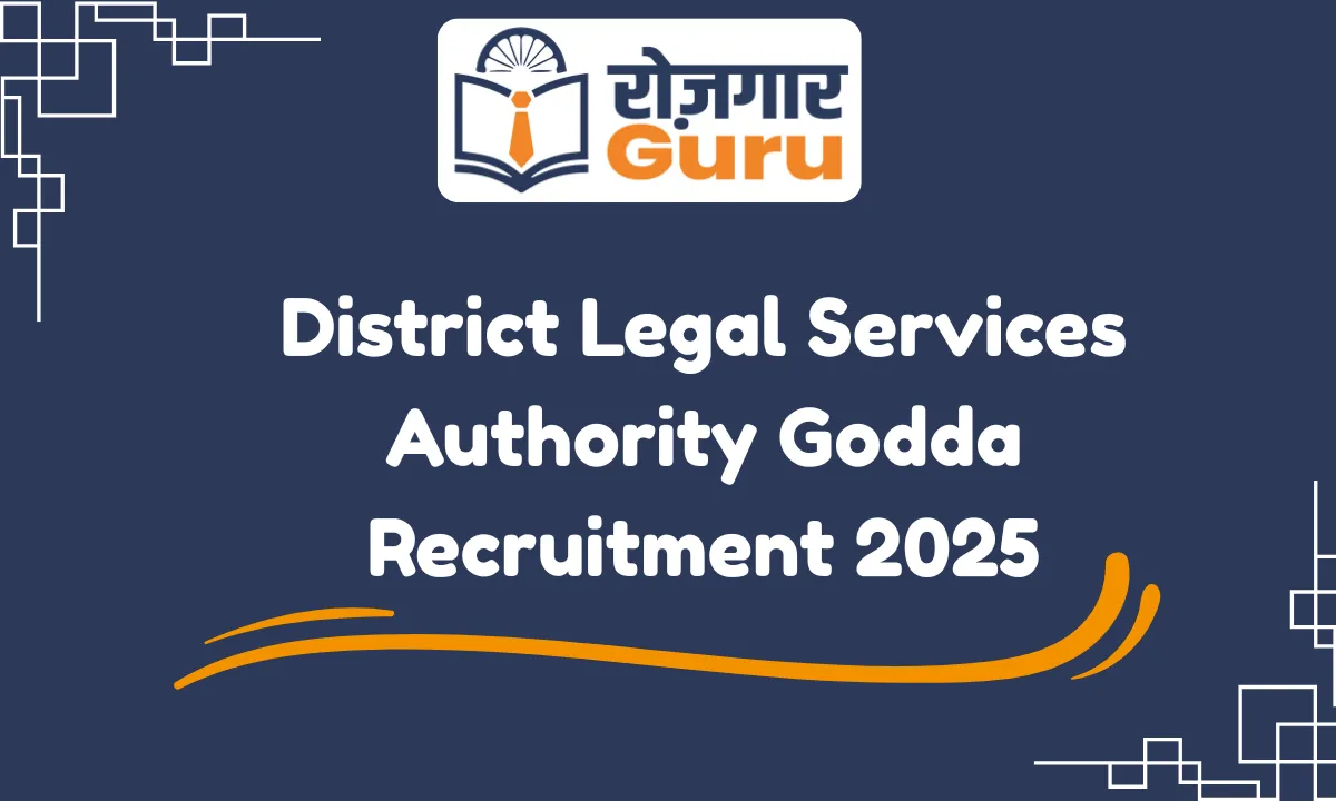 District Legal Services Authority Godda Recruitment 2025