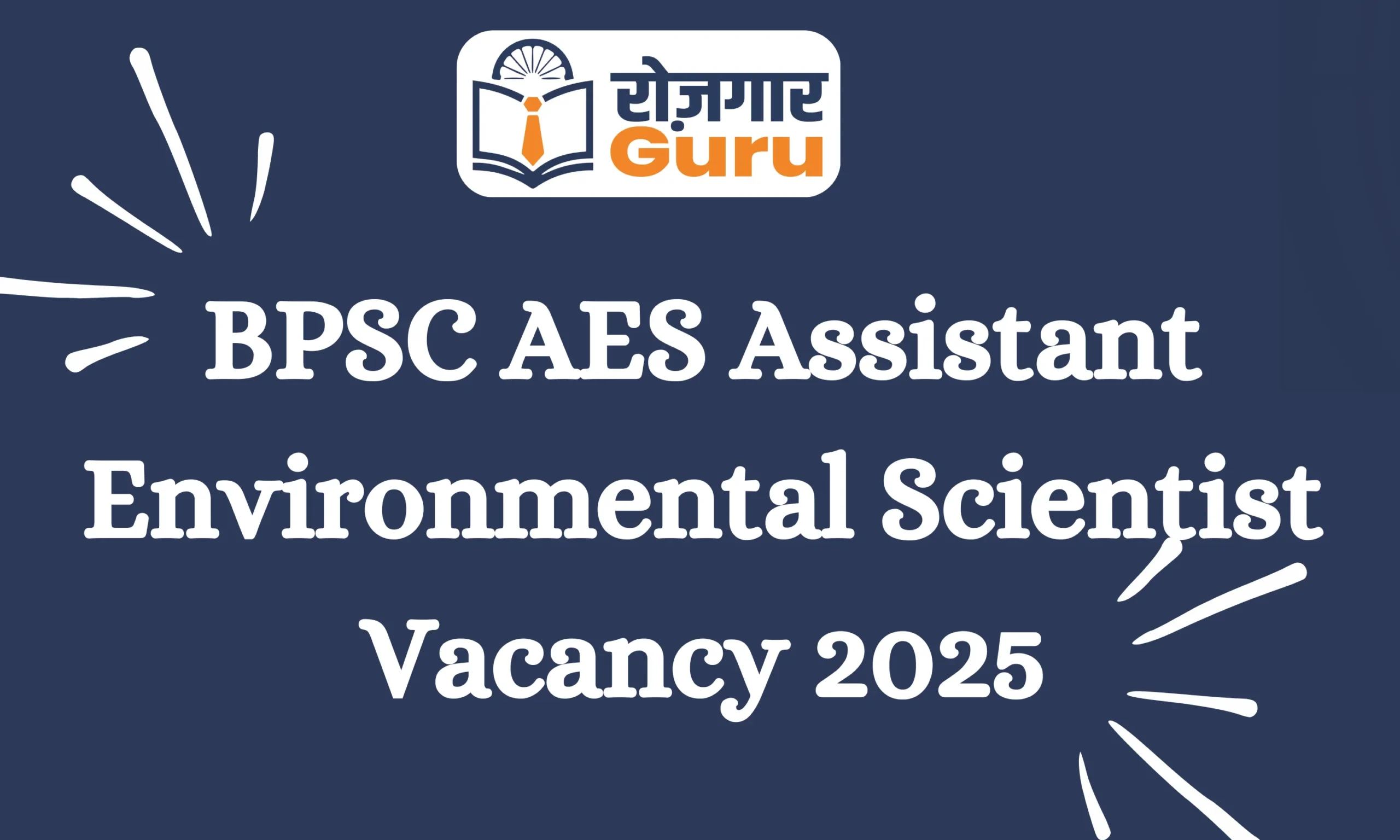 BPSC AES Assistant Environmental Scientist Vacancy 2025