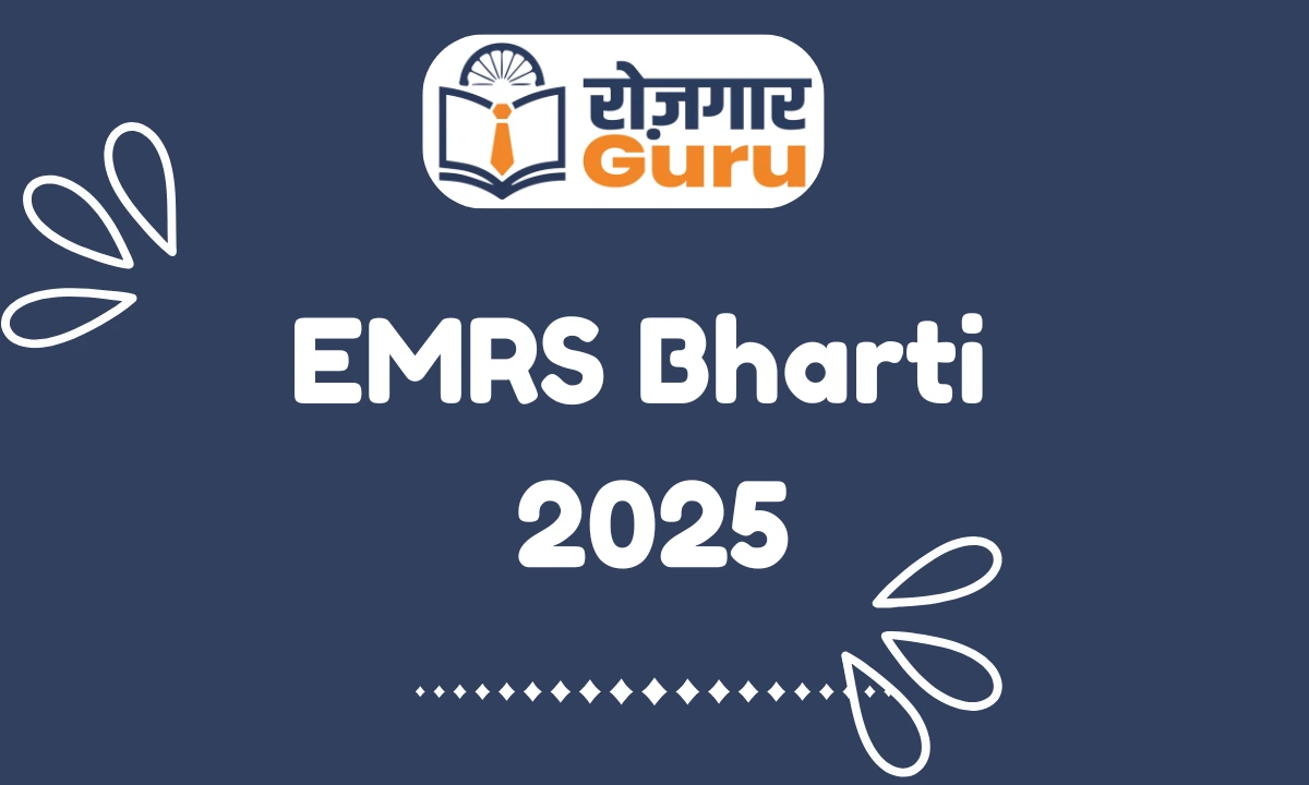 EMRS Bharti 2025