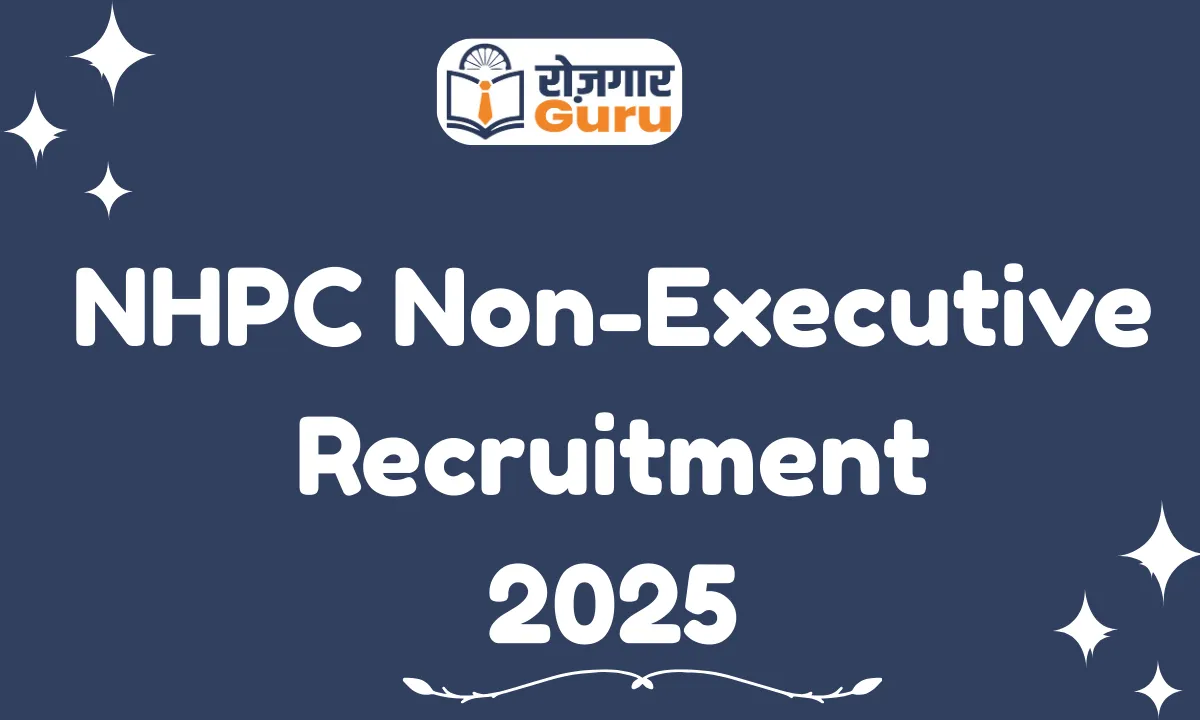 NHPC Non-Executive Recruitment 2025